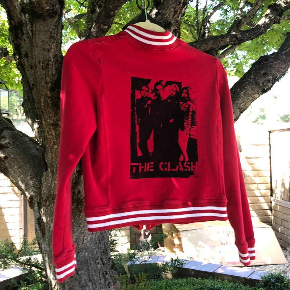 The Clash Red sweater